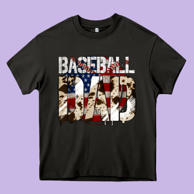 Baseball American Dad Heavy Core Tee Designed By Bettercallsaul