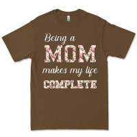 Cacao Being A Mom Makes My Life Complete For dark Premium Tee - Bettercallsaul