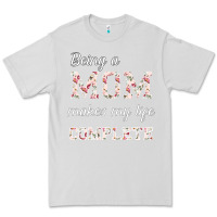 Dove Grey Being A Mom Makes My Life Complete For dark Premium Tee - Bettercallsaul