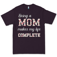Plum Being A Mom Makes My Life Complete For dark Premium Tee - Bettercallsaul