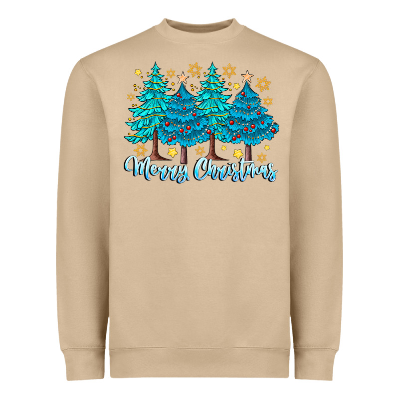 Merry Christmas Heavyweight Sweatshirt by CowhideDigitalArt | Teevron