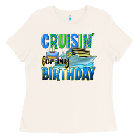 Bone cruisin' for my birthday Ladies Tee - texasbilliewilder