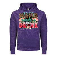 Cloud Purple Mama needs a drink mothers day Vintage Hoodie - CowGirlArtShop
