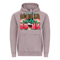 Vintage Zinc Mama needs a drink mothers day Vintage Hoodie - CowGirlArtShop