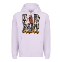 Lilac Fur Baby Mama Premium Hoodie - CowhideDigitalArt