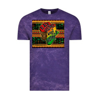 Cloud Purple black history is world history Vintage Tee - CowGirlArtShop