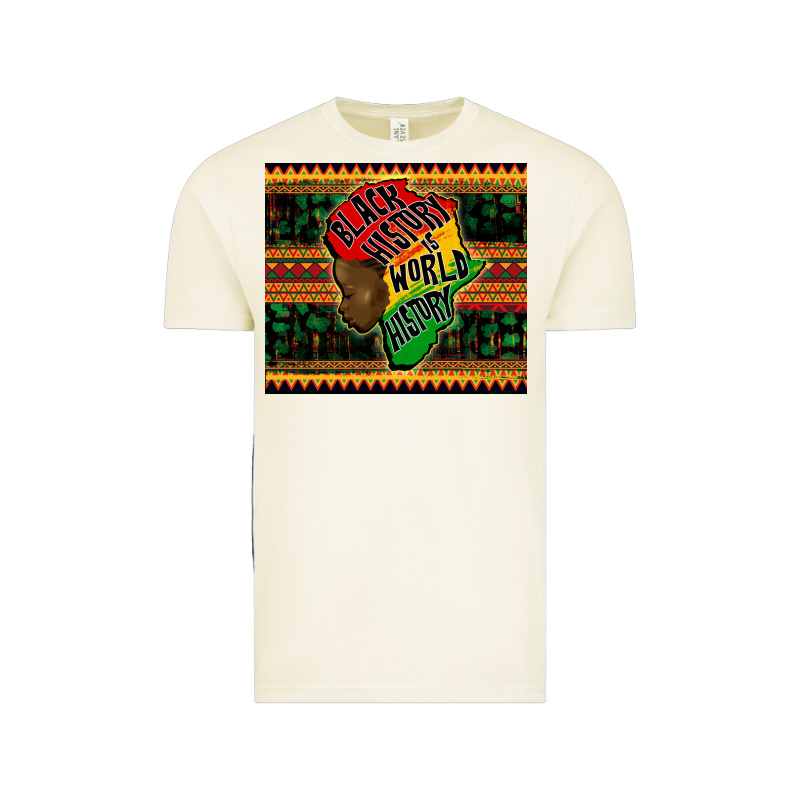 Black History Is World History Vintage Tee by CowGirlArtShop | Teevron