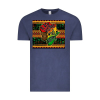 Vintage Denim black history is world history Vintage Tee - CowGirlArtShop