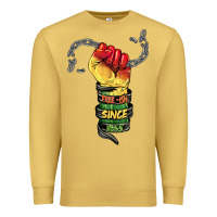 Antique Gold free ish since 1865 Premium Sweatshirt - BarkalooDesign