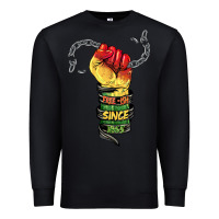 Black free ish since 1865 Premium Sweatshirt - BarkalooDesign