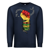 Navy free ish since 1865 Premium Sweatshirt - BarkalooDesign