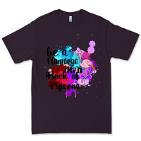 Plum Be a Flamingo in a Flock of Pigeons Premium Tee - Bettercallsaul