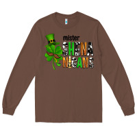 Chestnut St. Patrick's Mister shenanigans Long Sleeve Tee - OliviaCreatesArt