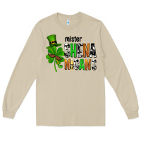 Mushroom St. Patrick's Mister shenanigans Long Sleeve Tee - OliviaCreatesArt