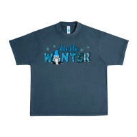 Midnight Navy hello winter gnomes Urban Heavy Tee - RanaPortraitStore