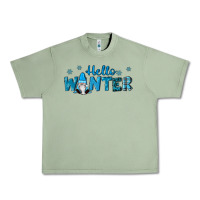 Oil Green hello winter gnomes Urban Heavy Tee - RanaPortraitStore