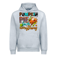 Heather Grey pumpkin pie fixes everything Urban Hoodie - AdoDesignShop