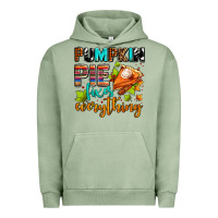 Pigment Oil Green pumpkin pie fixes everything Urban Hoodie - AdoDesignShop