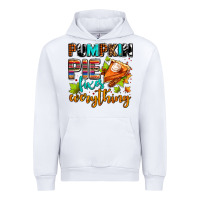 White pumpkin pie fixes everything Urban Hoodie - AdoDesignShop