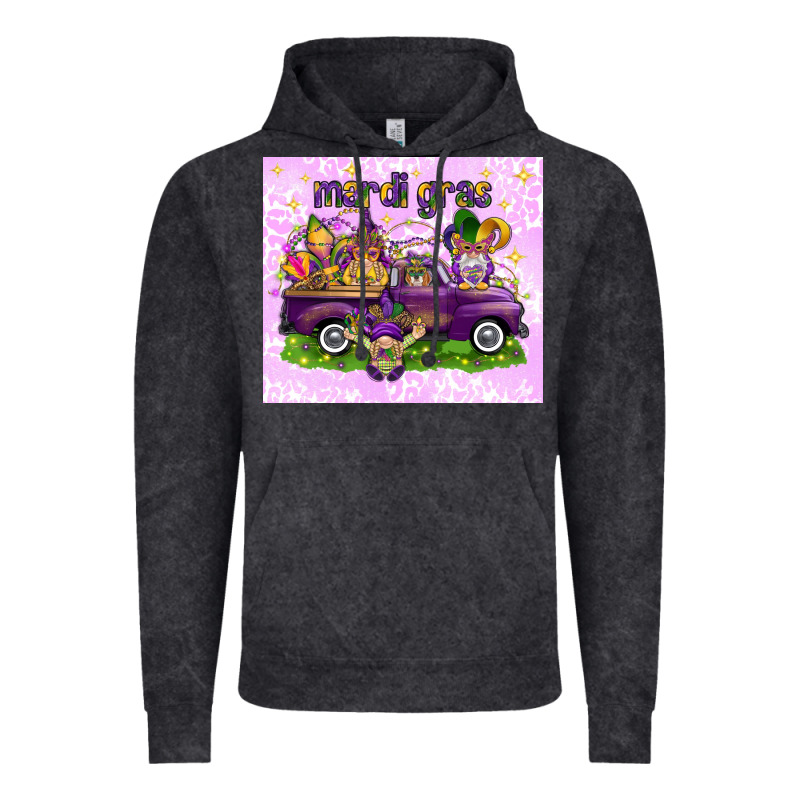 Mardi Gras With Gnomies Tumbler Vintage Hoodie by HowdyJamesFarm | Teevron