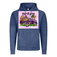Vintage Denim Mardi Gras with gnomies tumbler Vintage Hoodie - HowdyJamesFarm