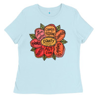Baby Blue Equality Inclusion Diversity Equity Love Never Fails Teacher Ladies Tee - trangStudio