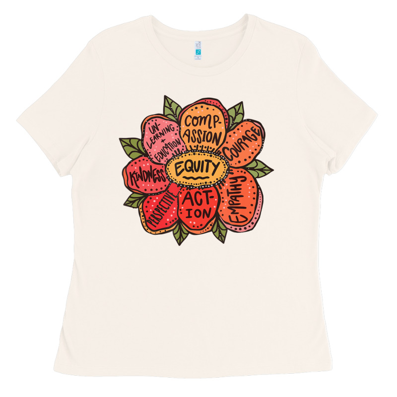 Equality Inclusion Diversity Equity Love Never Fails Teacher Ladies Tee by trangStudio | Teevron