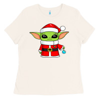 Bone baby yoda christmas santa claus Ladies Tee - trangStudio