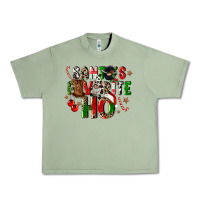 Oil Green santas favorite ho Urban Heavy Tee - CowGirlArtShop