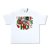 Santas Favorite Ho Urban Heavy Tee | Teevron