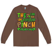 Chestnut St. Patrick's They call me mister pinch charming Long Sleeve Tee - OliviaCreatesArt