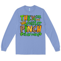 Colony Blue St. Patrick's They call me mister pinch charming Long Sleeve Tee - OliviaCreatesArt