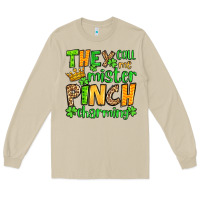Mushroom St. Patrick's They call me mister pinch charming Long Sleeve Tee - OliviaCreatesArt