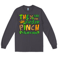 Smoke St. Patrick's They call me mister pinch charming Long Sleeve Tee - OliviaCreatesArt