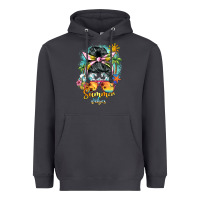 Smoke summer vibes messy bun Heavyweight Hoodie - BarkalooDesign