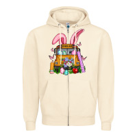 Sandshell school bus easter Zipper Hoodie - Artiststas