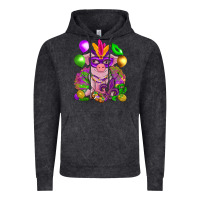 Mardi Gras Pig Vintage Hoodie | Teevron
