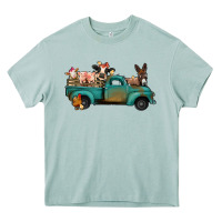 Arona Farm Animals Truck Heavy Core Tee - Bettercallsaul