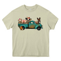 Mossy Farm Animals Truck Heavy Core Tee - Bettercallsaul