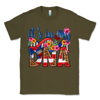 Army Green its in my dna puerto rico Classic Tee - texasbilliewilder