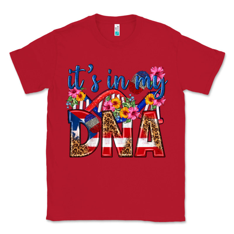 Its In My Dna Puerto Rico Classic Tee by texasbilliewilder | Teevron