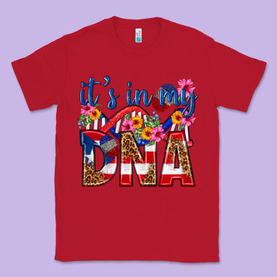 Its In My Dna Puerto Rico Classic Tee Designed By Texasbilliewilder