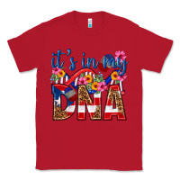 Red its in my dna puerto rico Classic Tee - texasbilliewilder