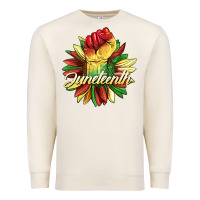 Sandshell juneteenth fist sunflower Premium Sweatshirt - BarkalooDesign