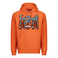 Carrot Football Mom Premium Hoodie - CowhideDigitalArt