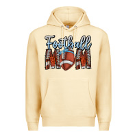 Pina Colada Football Mom Premium Hoodie - CowhideDigitalArt
