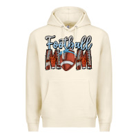 Tofu Football Mom Premium Hoodie - CowhideDigitalArt