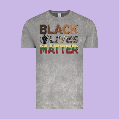Black Lives Matter Juneteenth Vintage Tee Designed By Cowgirlartshop