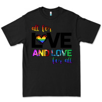 Black All For Love And Love For All Premium Tee - Bettercallsaul