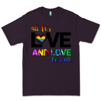 Plum All For Love And Love For All Premium Tee - Bettercallsaul